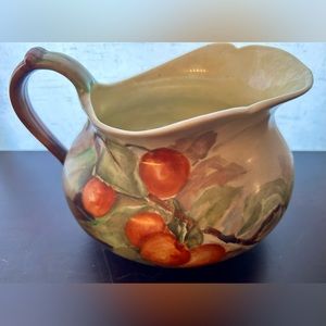Antique Limoges Pitcher. Hand painted, made in France.